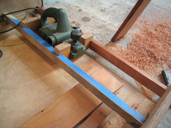 Plank scarf jig