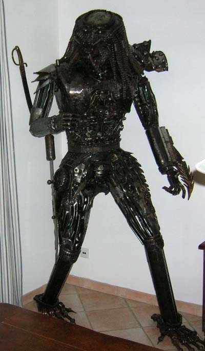Predator full sized statue