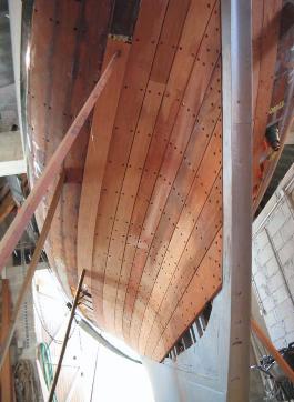 Some new mahogany planks