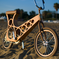 Hoopy Wooden Bicycle