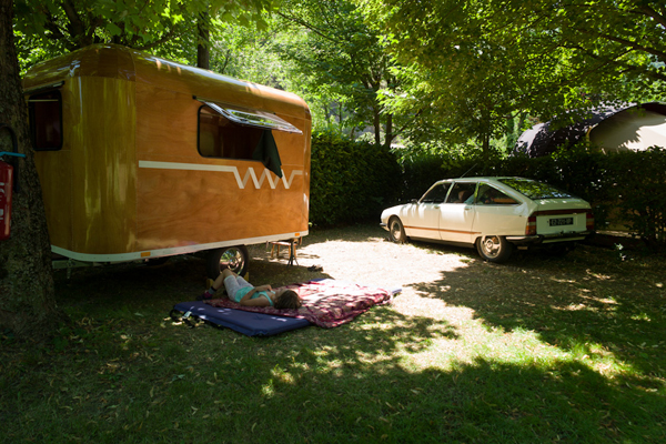 camping in the plystream