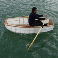 the world's lightest nesting dinghy